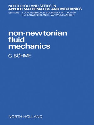 cover image of Non-Newtonian Fluid Mechanics